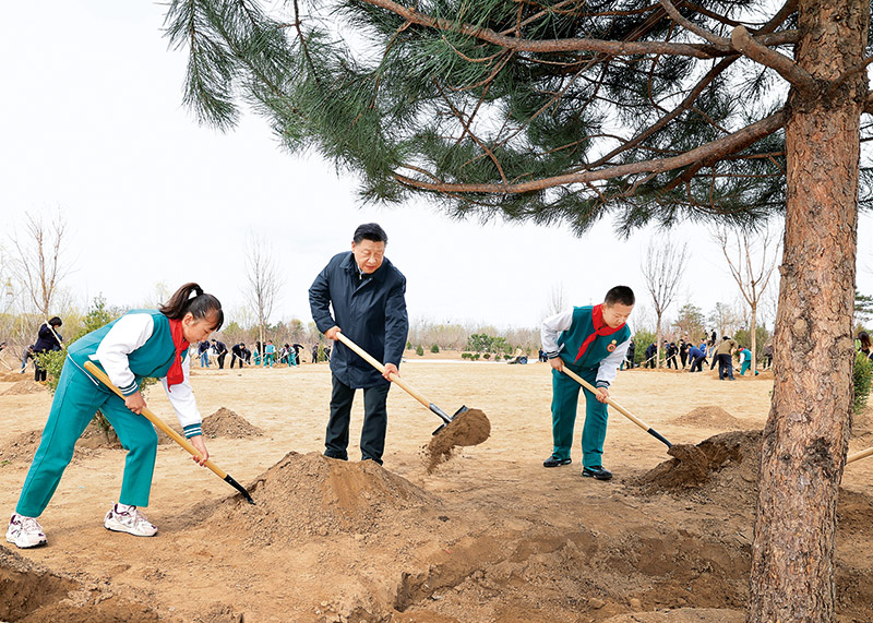 bob电竞习：努力建设人与自然和谐共生的现代化(图2)