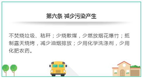 环保“公民bob电竞十条”来了！ 看看你做到了哪几条(图6)